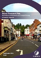 Report cover showing Reigate town centre