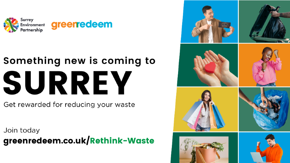 Something new is coming to Surrey. Get rewarded for reducing your waste.
