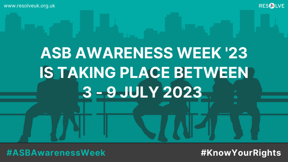 ASB Awareness Week 23 is taking place between 3 and 9 July