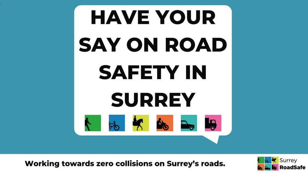 Have your say on road safety in Surrey 