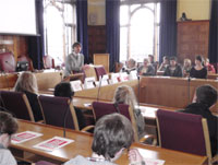 Question Time in the council chamber