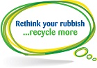 Rethnk your rubbish recyle more