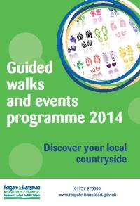 Guided walks and events programme