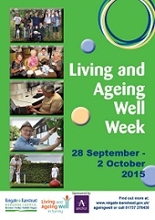 Cover of Living and Ageing Well Week prgramme