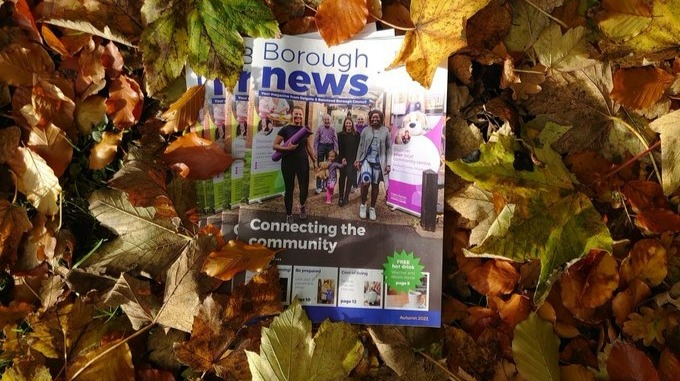 Borough News in leaves