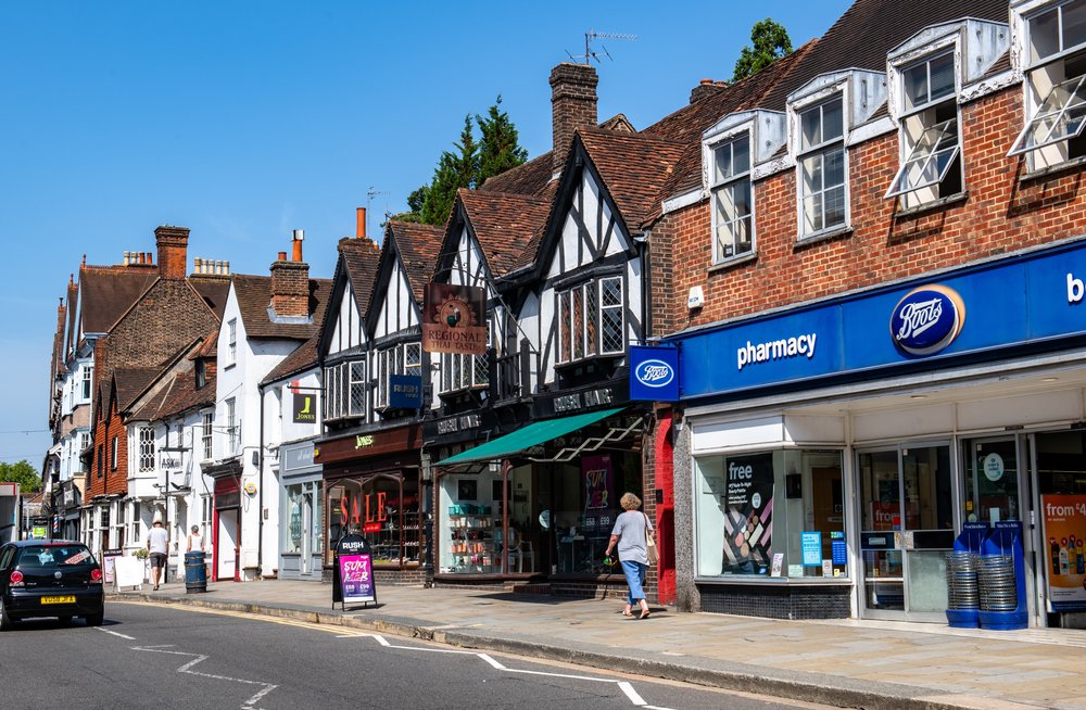 Image of Reigate high street