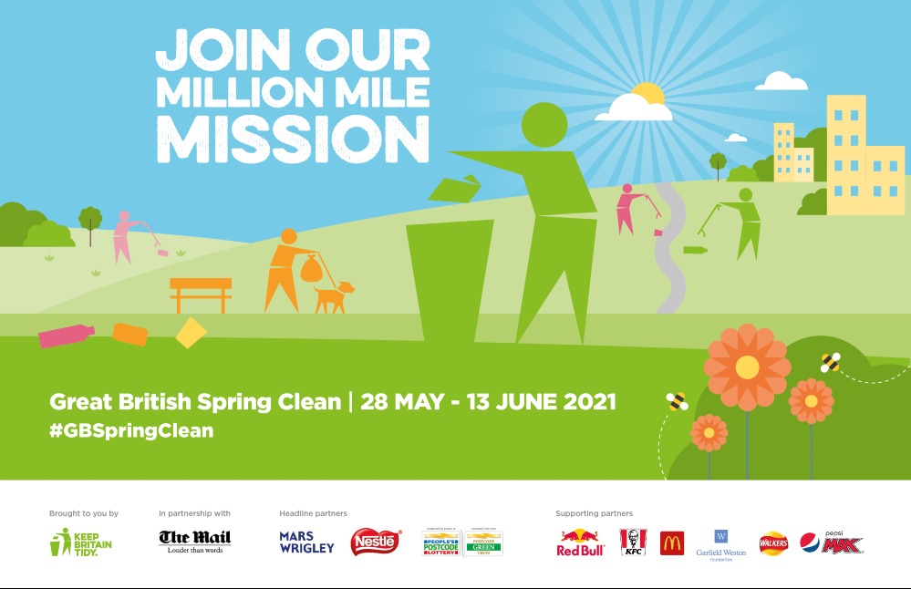 Great British Spring Clean 28 May to 13 June