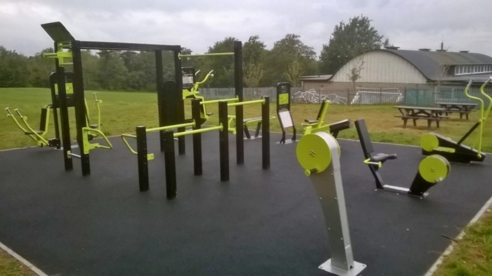 Image of Nork Park outdoor gym