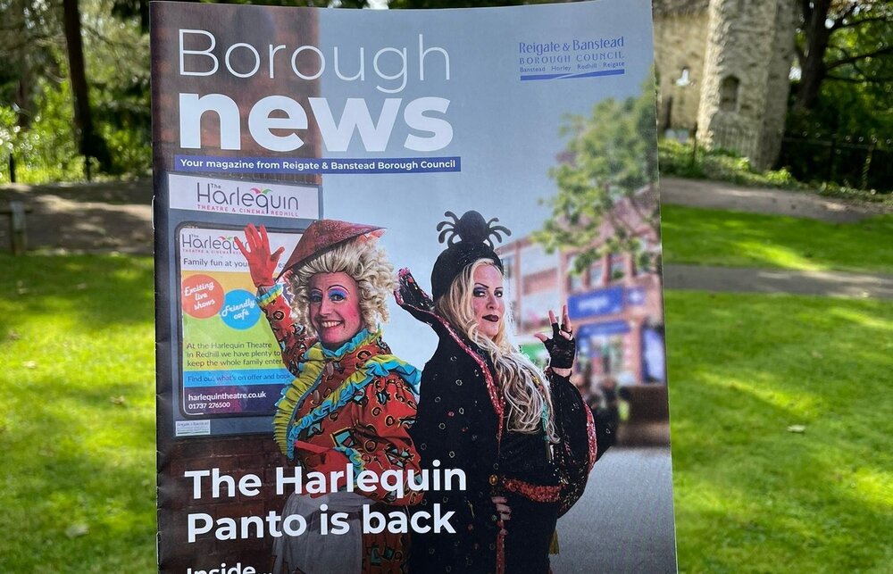 The front cover of our Autumn edition of Borough News