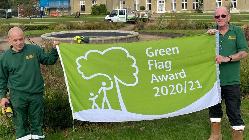 Green Flag award for Priory Park