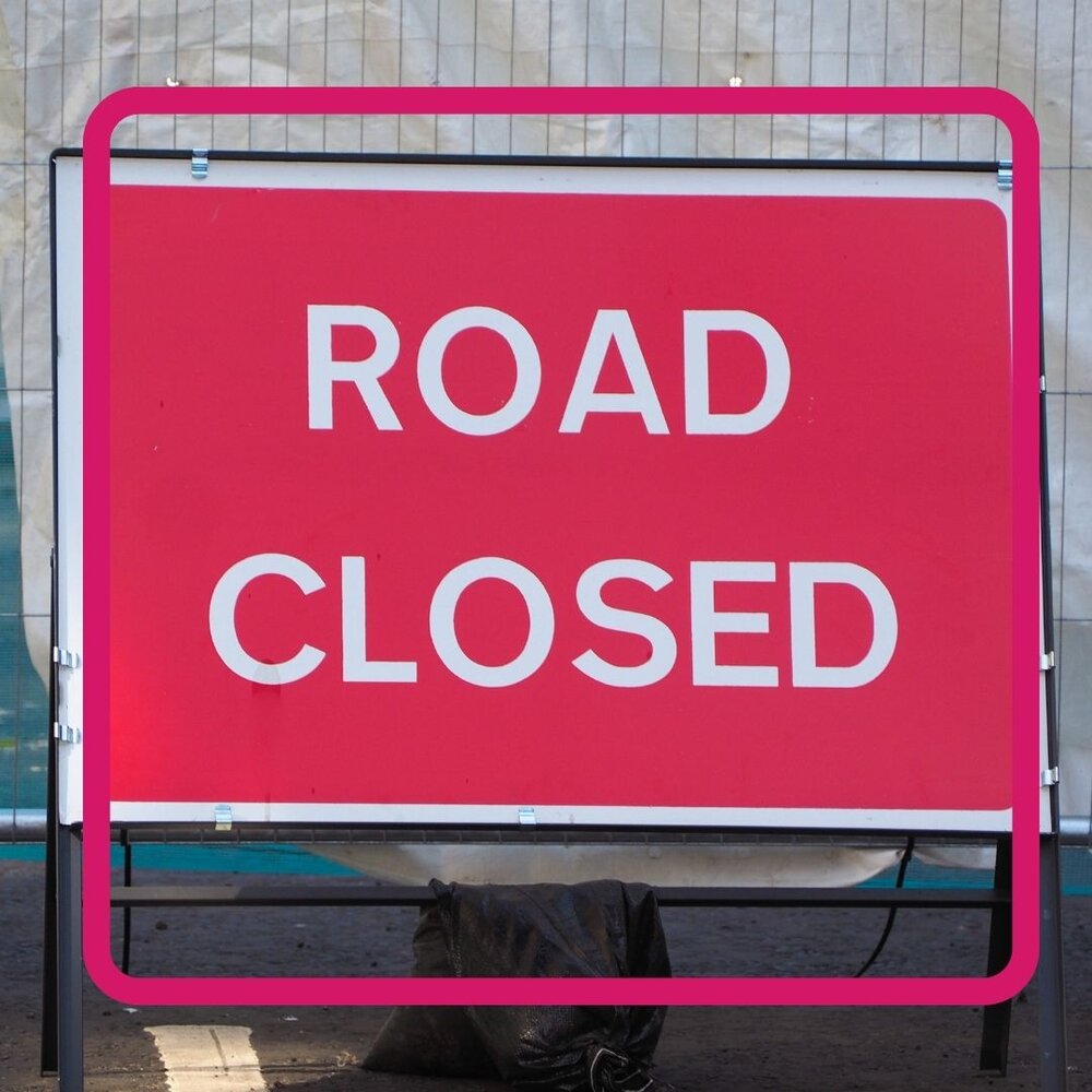 Photo of Road Closed sign