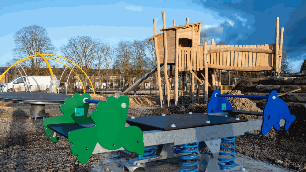 Merstham Rec new playground