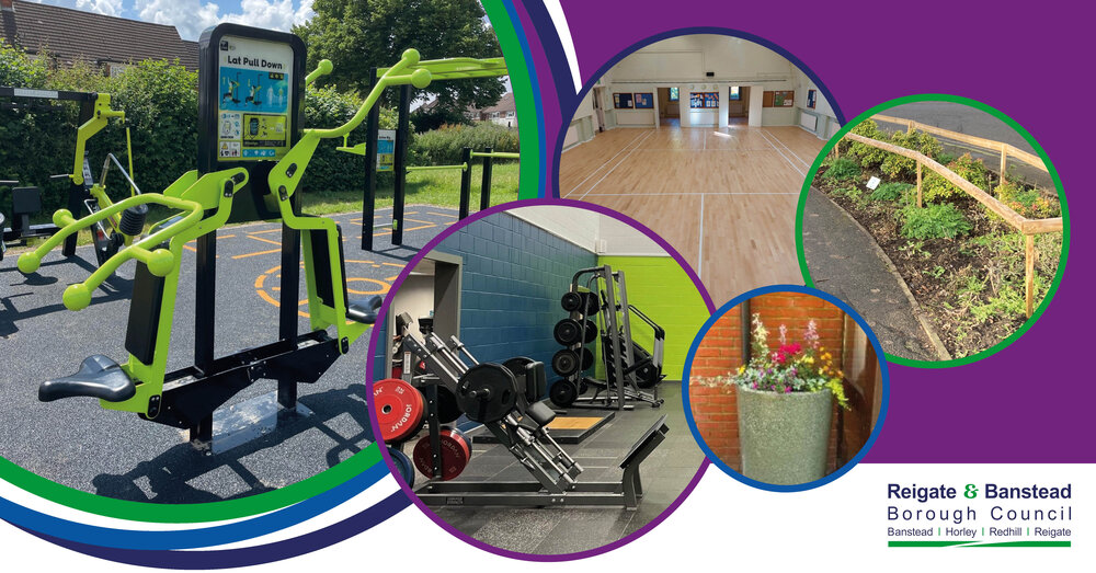 Some of the schemes benefiting from funding: YMCA gym, church hall, outdooor gym, planters