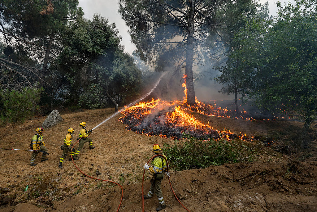 Photo of an Incident Commander on the scene