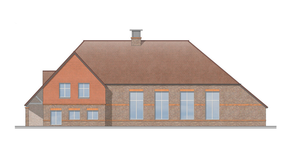 Artist impression of the Westvale Park Neighbourhood Hall in Horley 