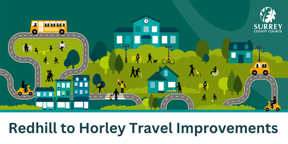 Have your say on Redhill to Horley Sustainable Travel Improvements