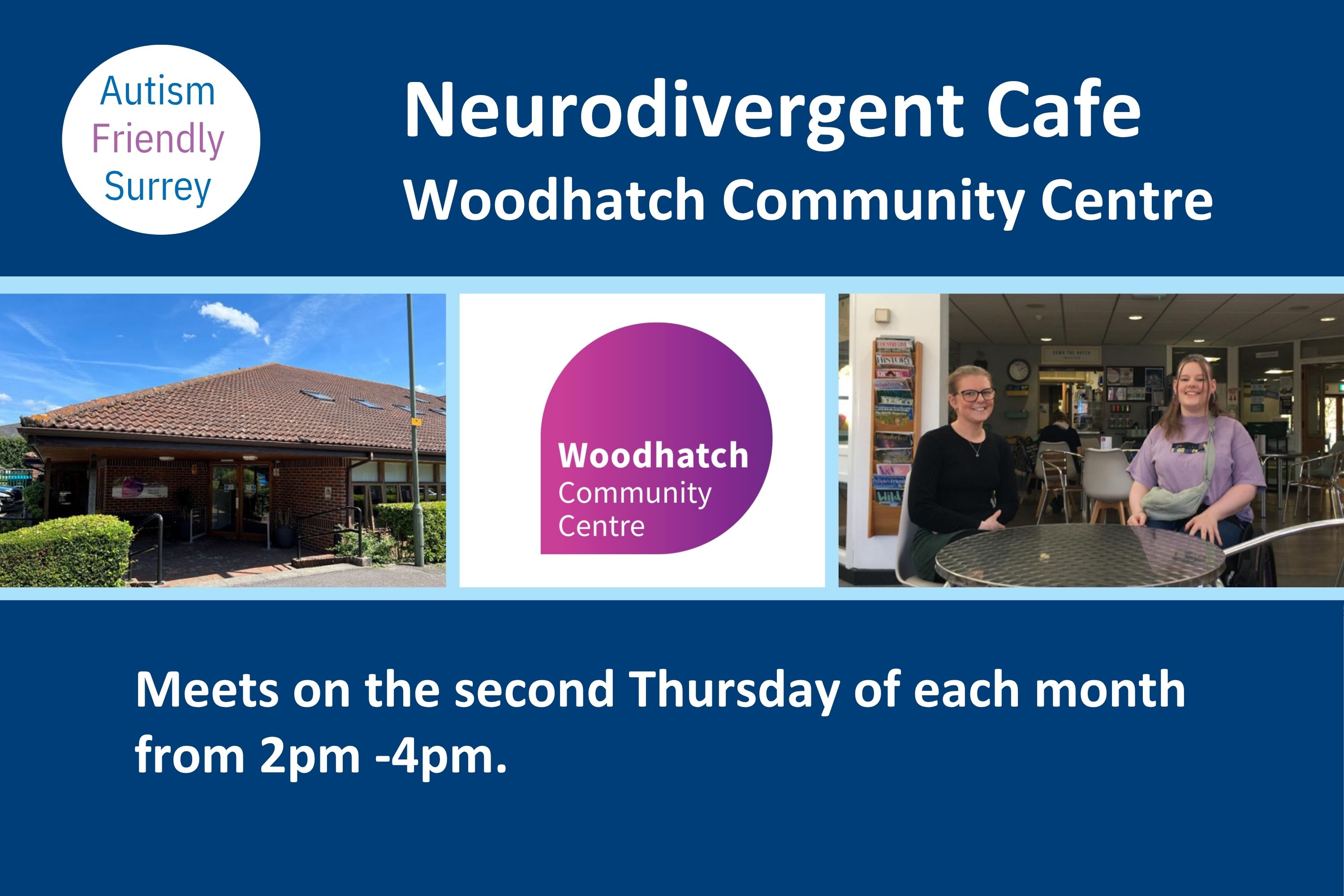 Promoting the Neurodivergent Cafe at Woodhatch Community Centre