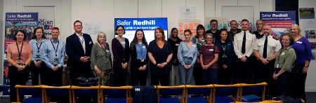 Group photo or partners at the July event