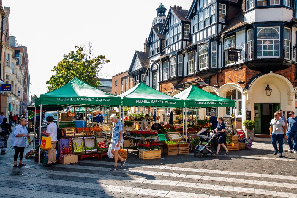 An international market is coming to Redhill High Street on Sunday 22 September 