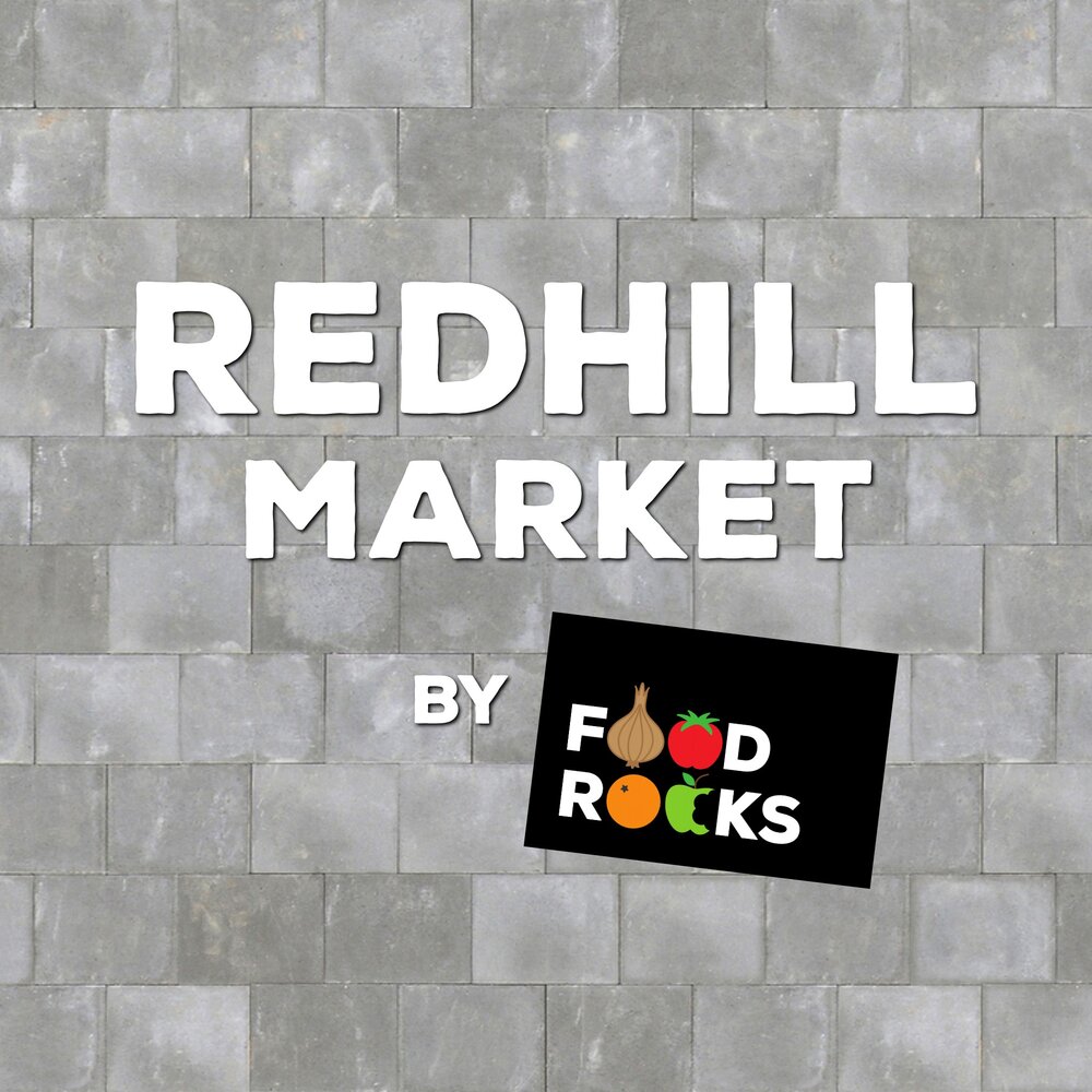 Grey graphic of Redhill Market