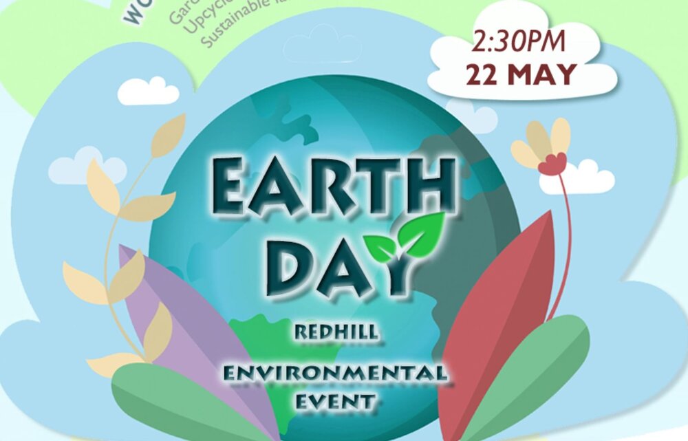 Graphic for Earth Day, Redhill Environmental Event
