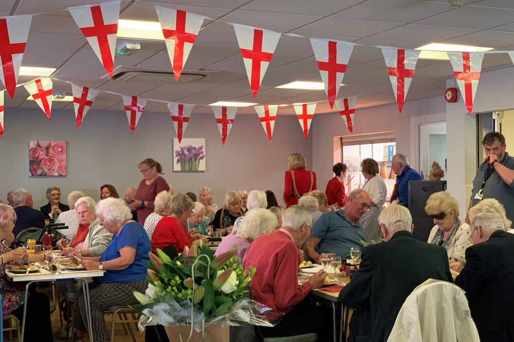 Community centre event to celebrate The Queen's birthday earlier this year
