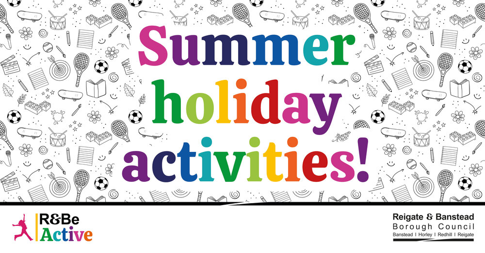 School holiday activities are open graphic