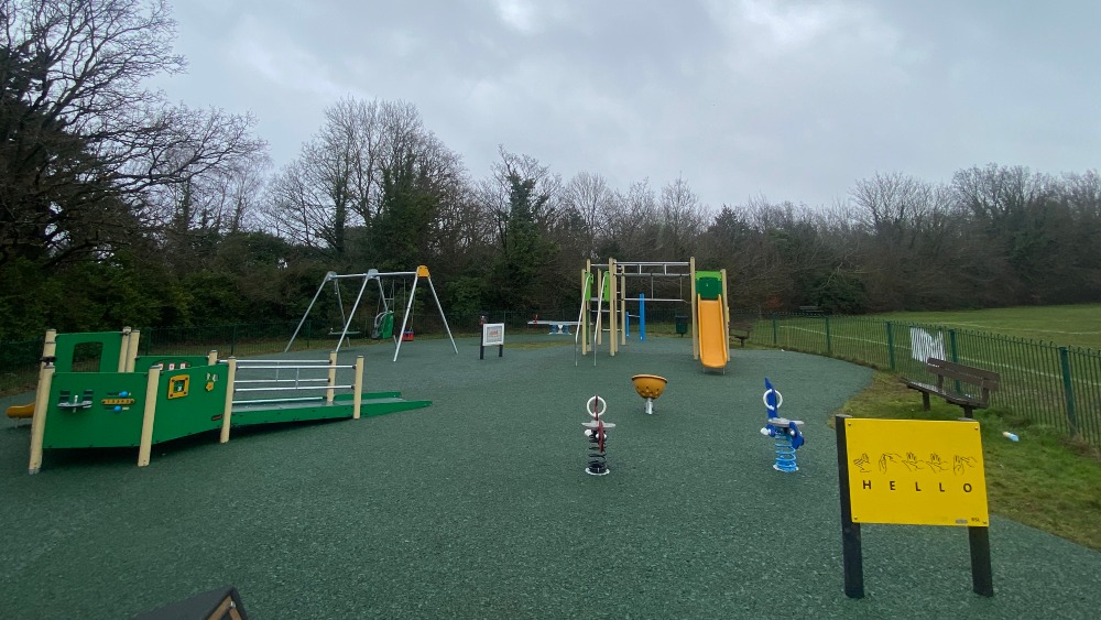 The revamped Beecholme Recreation Ground play area