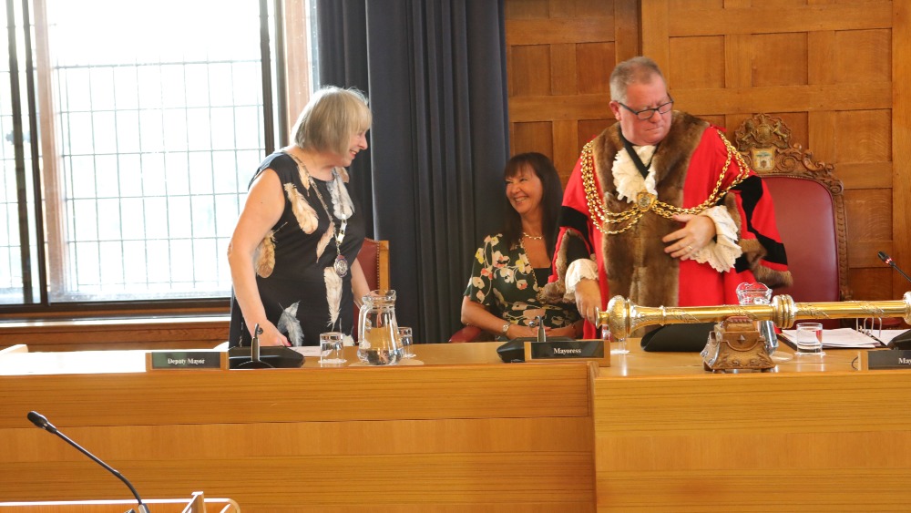 Cllrs Eddy Humphreys and Sue Sinden have been respectively elected Mayor and Deputy Mayor of the Borough of Reigate and Banstead 
