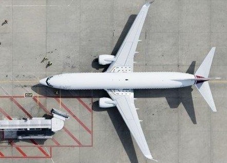 Aeroplane on runway