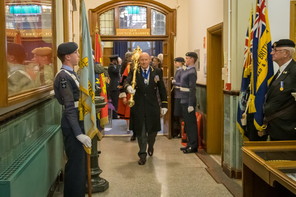 Freedom of the Borough to local cadet units on Sunday 11 October 
