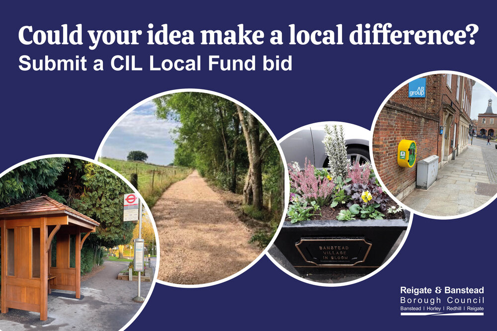 Various schemes funded by the CIL Local Fund