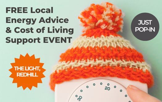 Energy advice and cost of living support event