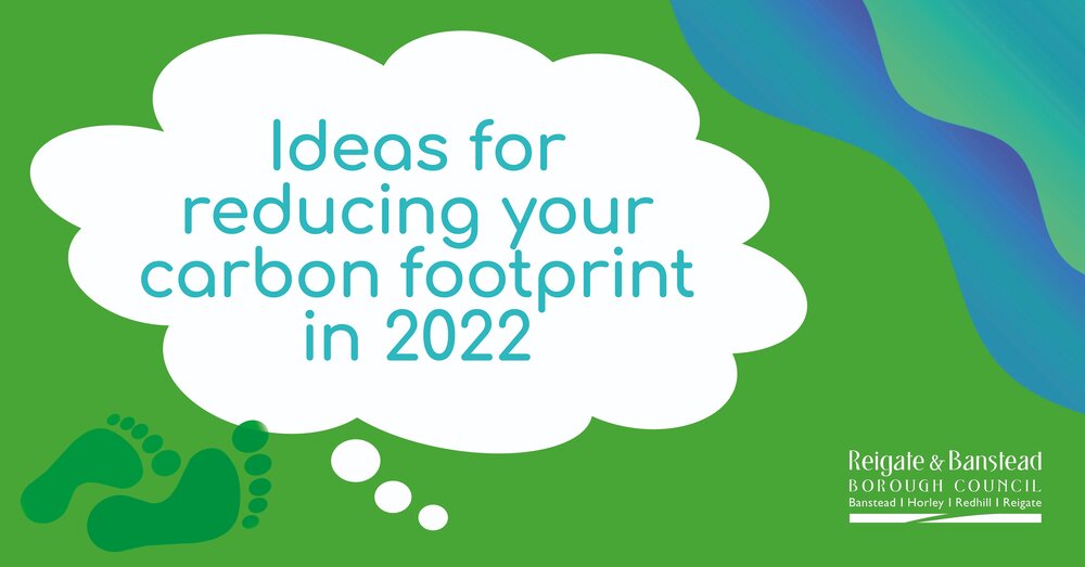 Ideas for reducing your carbon footprint in 2022