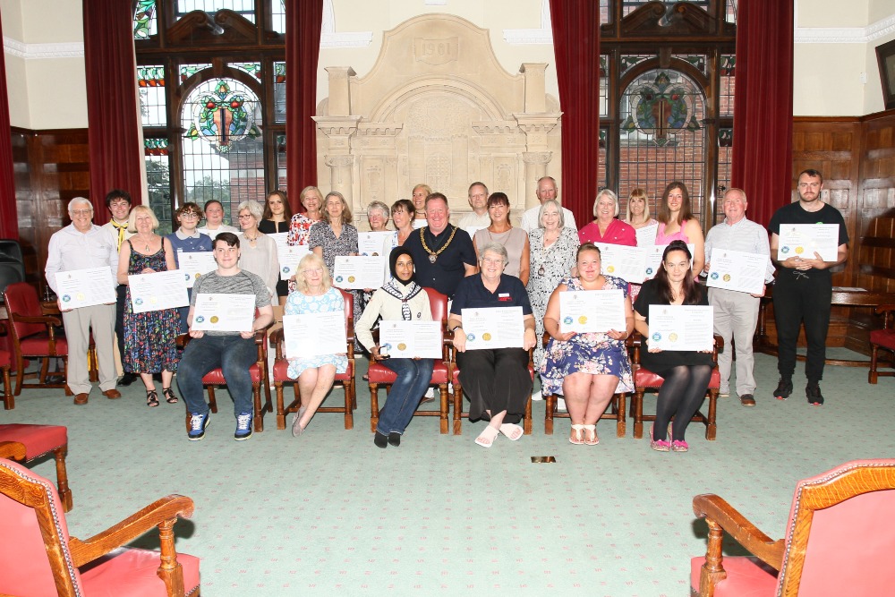 Reigate and Banstead Volunteer Awards were held on Wednesday 31 July 2024