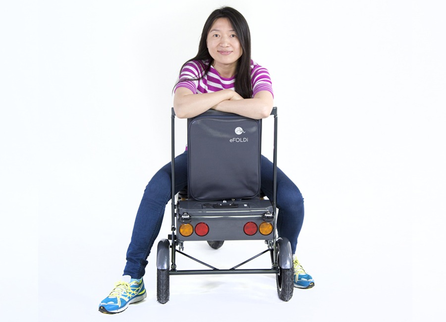 Sumi Wang, founder e-FOLDi