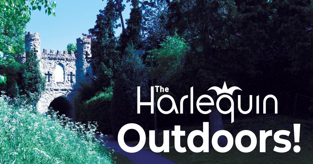 A graphic for Harlequin Outdoors 