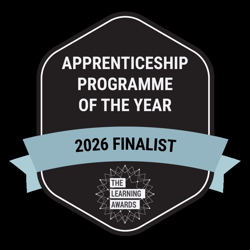 A graphic announcing that Reigate and Banstead has been shortlisted at The Learning Awards 2026