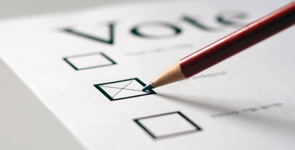 Be sure to complete your ballot paper properly 