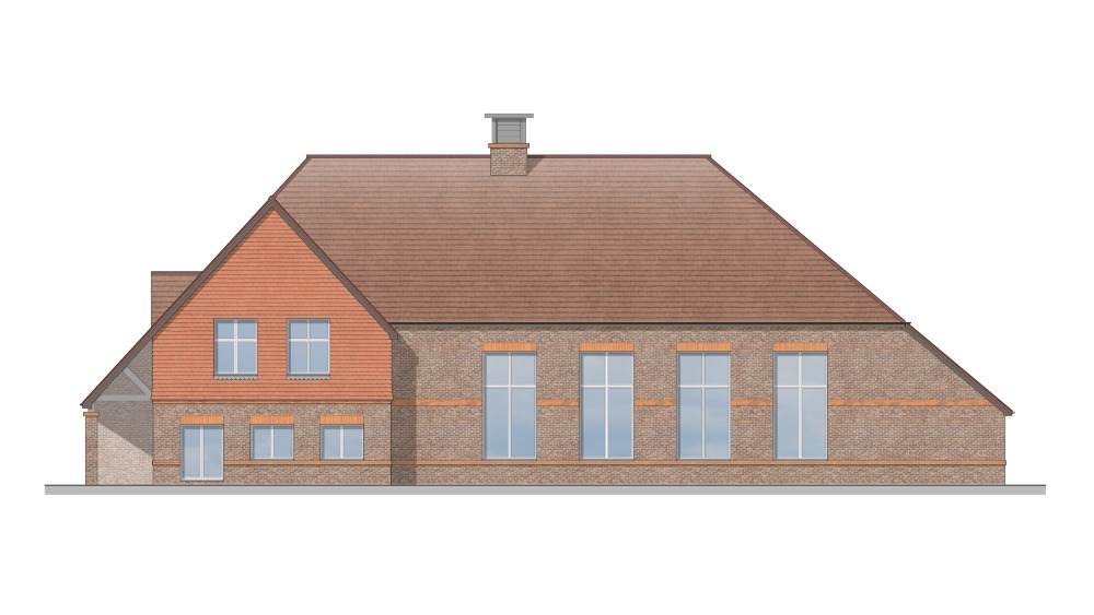 Westvale Park neighbourhood hall artist impression