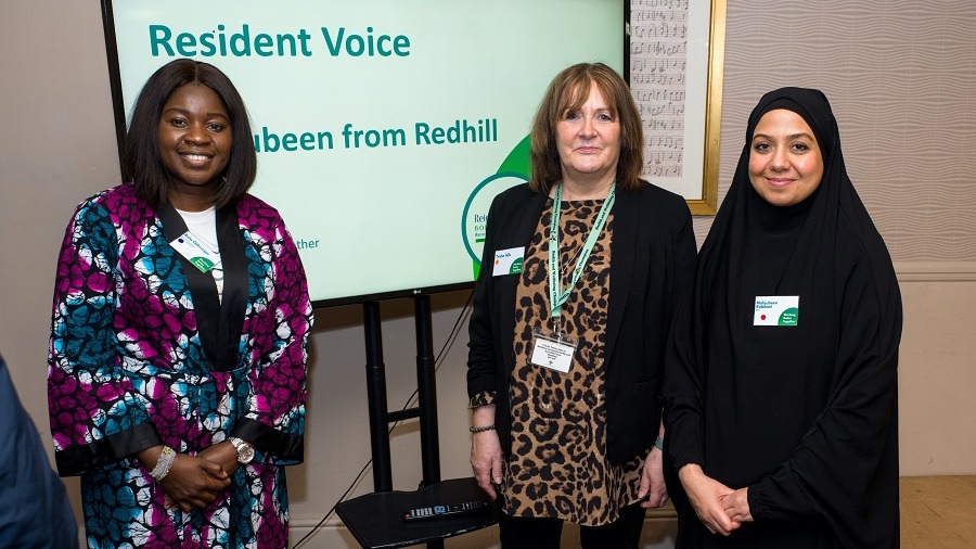 Bola, Trish and Mahjubeen speak about volunteering in their communities