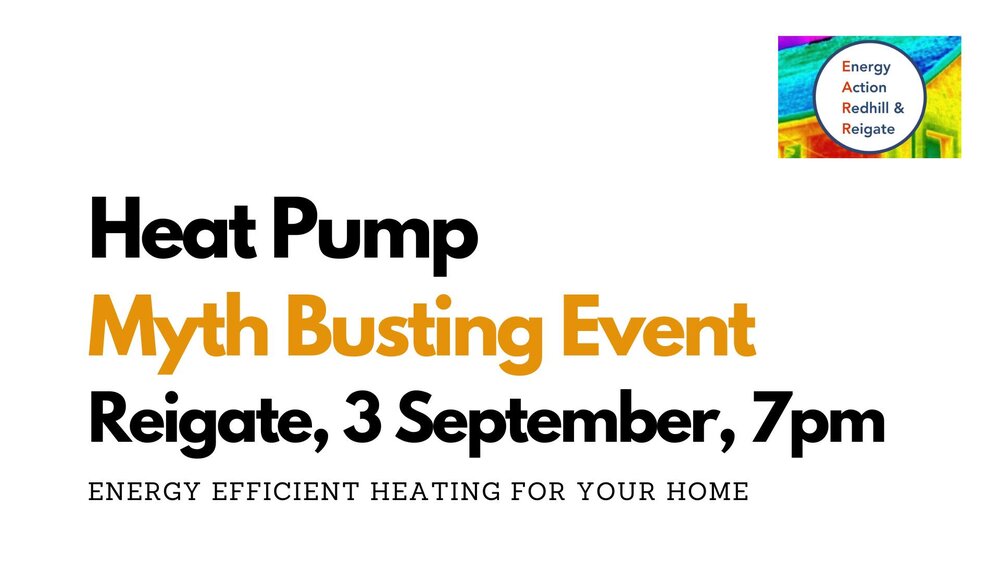 We are holding an event about heat umps on 3 September at the Town Hall 