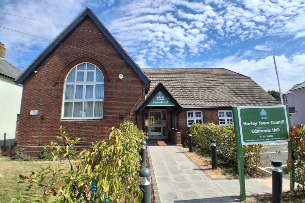 Edmonds Hall - Horley Town Council's newly refurbished offices